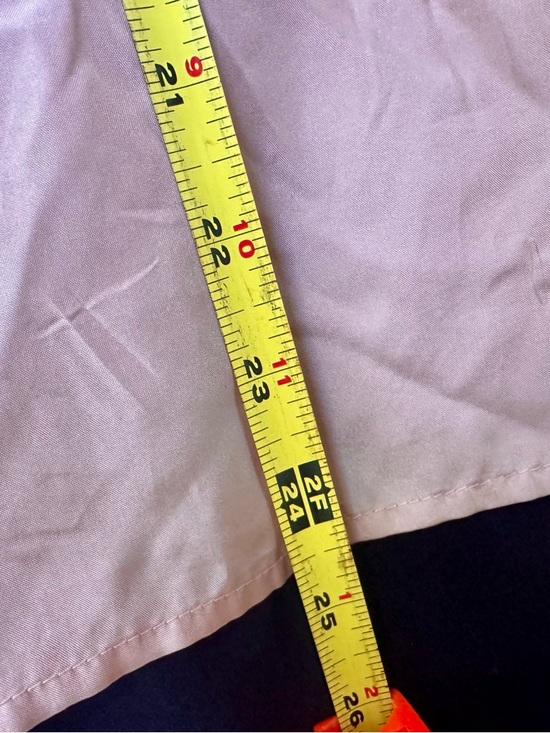 J. Crew 100% Silk Sleeveless Ruffle Front Blouse - Peach Pink, 6 - Picture 9 of 9